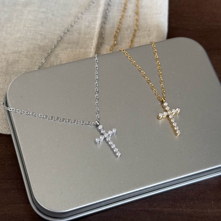 十字架项链项链女款轻奢高级感