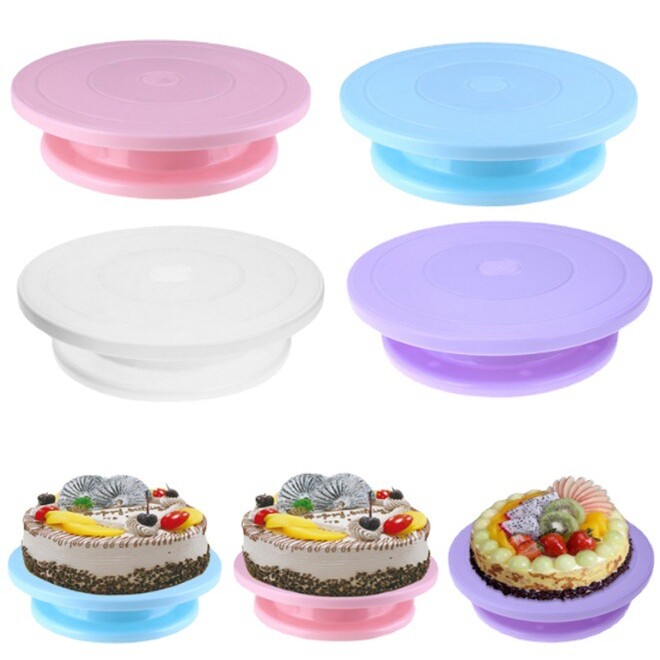 DIY烘焙 新品 塑料转台 杯子蛋糕 精装 蛋糕装饰工具