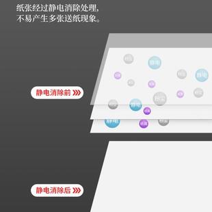 包邮 广博双面a4打印纸a4纸 打印复印纸70g克整箱2500张单包500