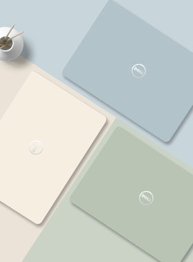 戴尔纯色笔记本贴膜成就5000fit简约定制5390燃15 Ins5580灵越7591电脑外壳保护贴纸XPS13 9360商务ins风G3膜