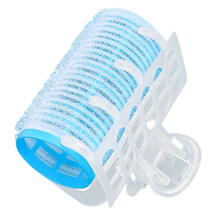 空气八字刘海卷发筒大号自粘发根蓬松神器女懒人空心塑料卷带夹子