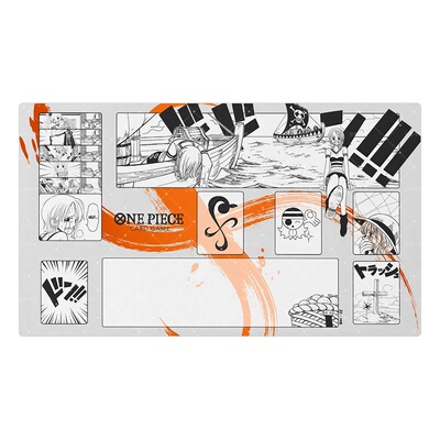 OPCG卡垫娜美DIY海贼桌垫航海王桌游黑色对战playmat定制