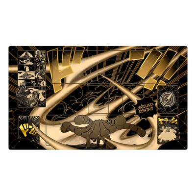 OPCG卡垫克洛克达尔DIY海贼桌垫航海王黑金色桌游对战playmat定制