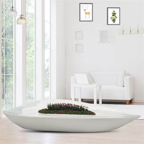 商场美陈装饰摆件户外园林景观公共休息区创意坐凳玻璃钢花盆座椅