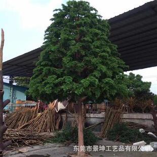 仿真水杉松树假绿植装饰自然景观大型仿真树厂家园林人造景玻璃钢