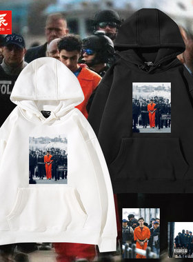 橙色超人Luigi Mangione路易吉曼吉奥内美国刺客同款连帽卫衣