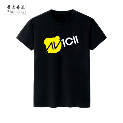 摇滚音乐夜店短袖圆领夏季情侣装