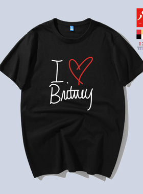 八辰小甜甜布兰妮短袖T恤 BriTneySpears T-shirT BriTney Spears