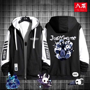 Hollow 春秋宽松衣服男 Knight空洞骑士联名游戏周边连帽卫衣新款