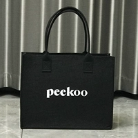 Черная большая сумка на одно плечо, 40×32×15см