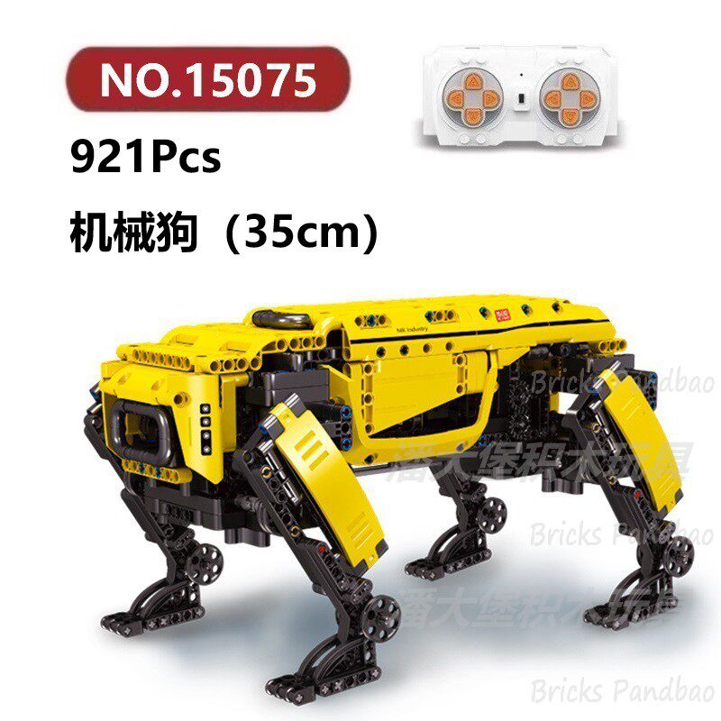 机器狗921颗粒遥控动物科技机械组MouldKing积木玩具拼装模型