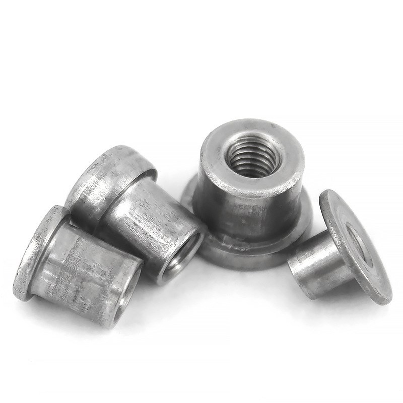 t型焊接螺母对锁j连接螺母台阶圆螺母T帽法兰圆柱螺母M3-M10