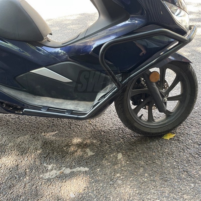 适用于HONDA PCnX150 16-20款摩托车保险杠支架防摔保护杠改装件