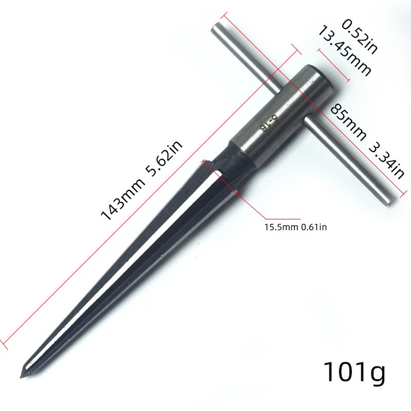 WD手用锥度铰刀3-13/u5-16电钻铰刀扩孔器打眼开洞工具铰刀