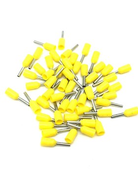 VE欧式管型预i绝缘端子冷压端子E1508管型接线端子针形中接管