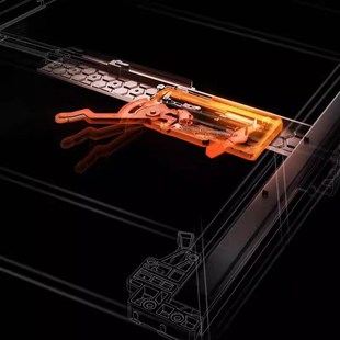 OT自动抽屉f滑轨开门器一按即开反弹缓冲静音按压式托底导轨道