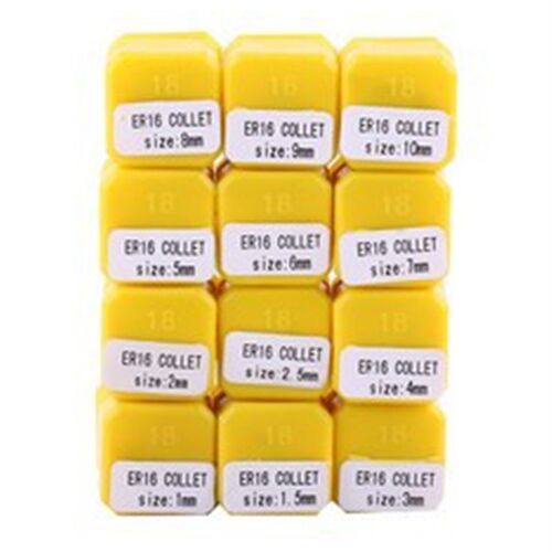 GS0034912件套ER16筒夹 弹性夹头1-10MM(1-1.5-2-2.5-3-4...10)