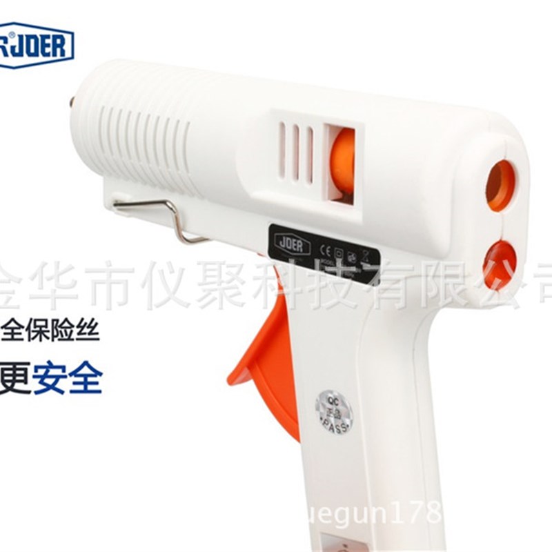 乔尔S801 热熔m胶枪调温150W 欧规美规插头11mm热溶胶棒枪