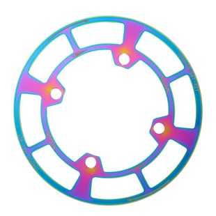 山地车自a行车单速单盘罩104bcd牙盘护盘32T 42T轮盘齿轮保护罩