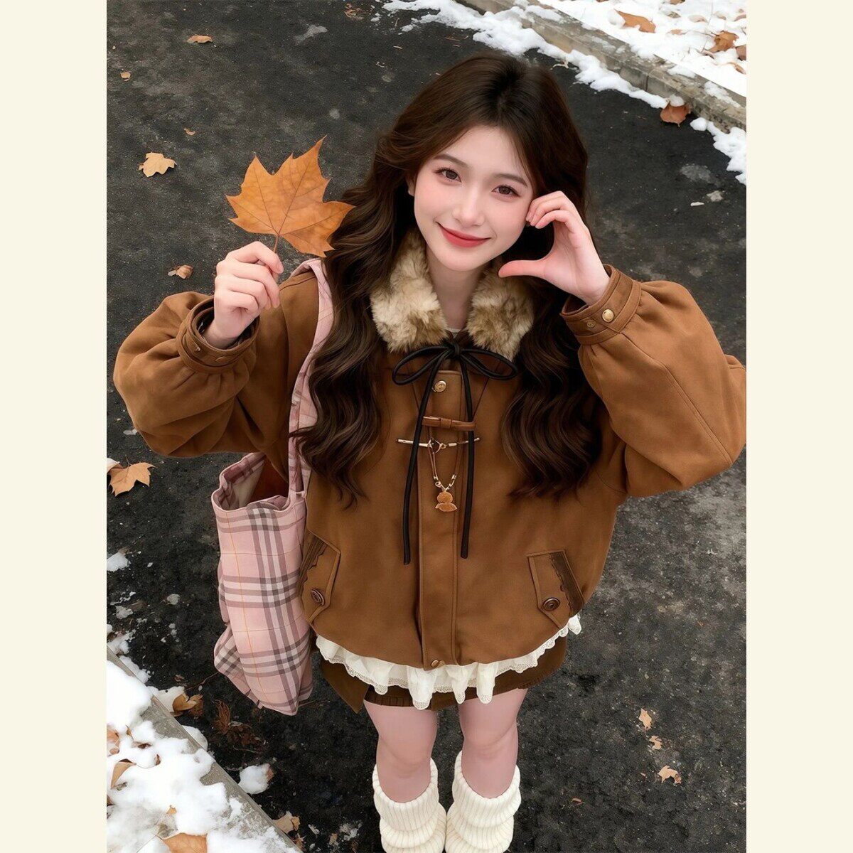 复古高级感巨好看的棉衣棉袄内搭裙两件套今年流行的爆款外套25秋