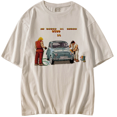 极誉短袖T恤怀旧复古风街机