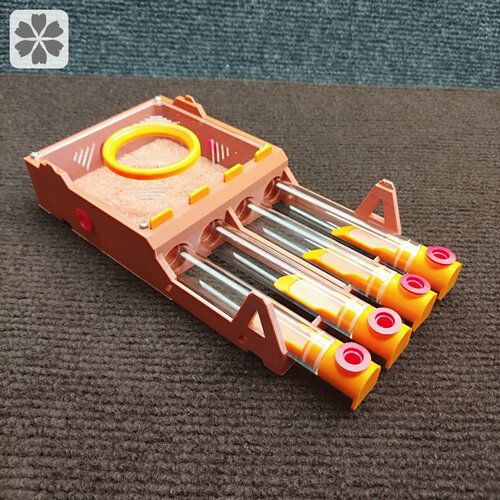 3d打印试管巢18口径铺地四试管