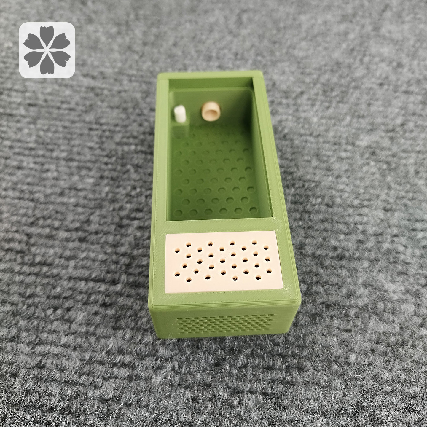 单格蛉子盒鸣虫盒加湿保湿