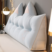 可爱床头靠垫新款 公主风榻榻米软包床上靠背防撞软包网红大靠枕