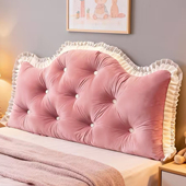 时尚 床上玩手机靠枕卧室床头靠垫冬季 榻榻米靠背加厚沙发软包拆洗