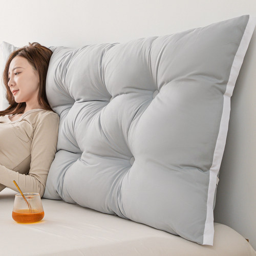 新款床头靠垫加高防撞软垫大靠枕护腰护颈榻榻米软包床上靠背拆洗