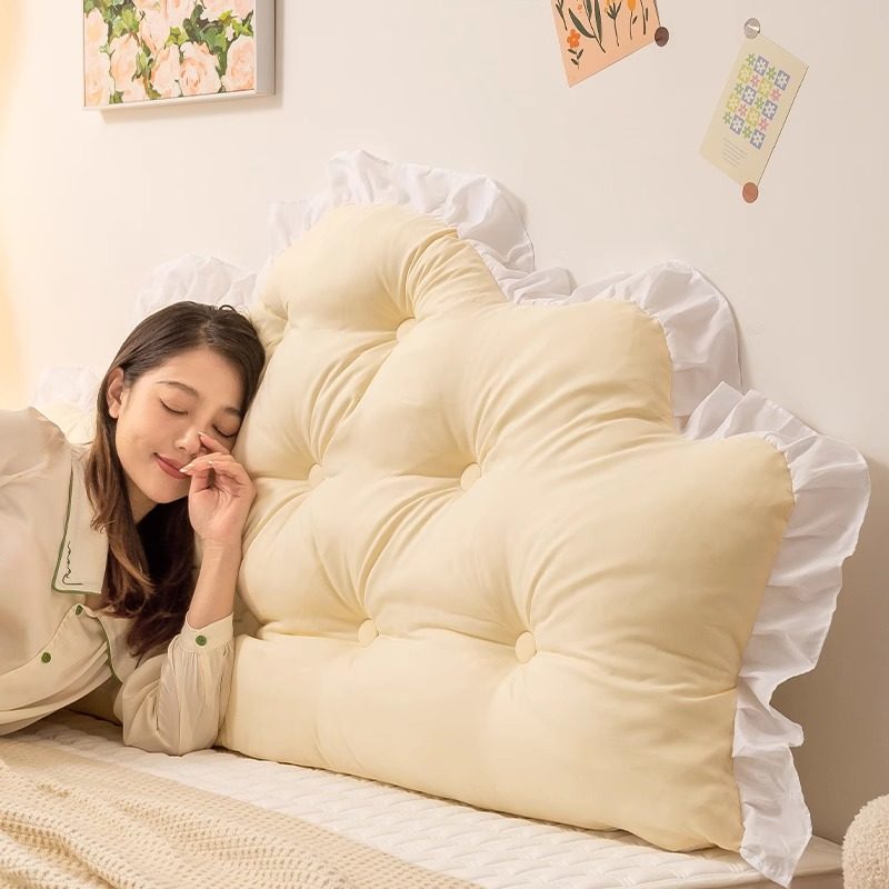 约可拆洗床头靠垫护腰护颈卧室床上靠枕女生榻榻米防撞靠背软包,居家布艺,床头靠垫,淘宝优惠券,粉丝福利购,淘宝优惠卷