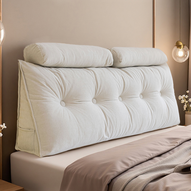 靠枕床头靠垫床上靠背软包