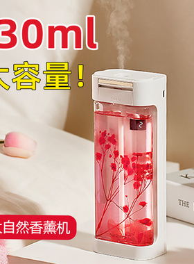 升级大容量！香薰机自动喷香室内家用持久厕所卫生间香氛机扩香器