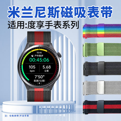 适用度享MVP手表带米兰尼斯腕带