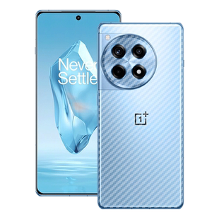 适用一加Ace3pro手机后背膜1+ace3v后盖壳PJX/PJF110防刮保护贴纸OnePlus碳纤维PJE110半透明防手汗磨砂贴膜