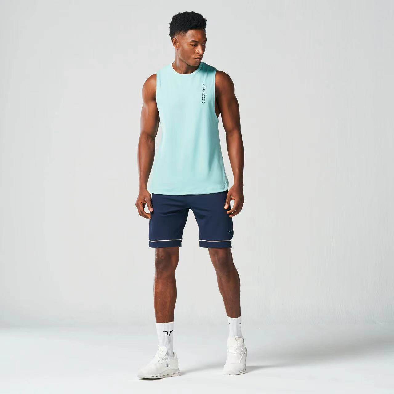 SQUATWOLF正品尾单健身坎肩