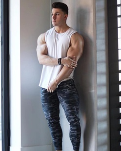 ALPHALETE健身背心男运动坎肩宽松弹力大开口GYM撸铁汗衫透气亲肤