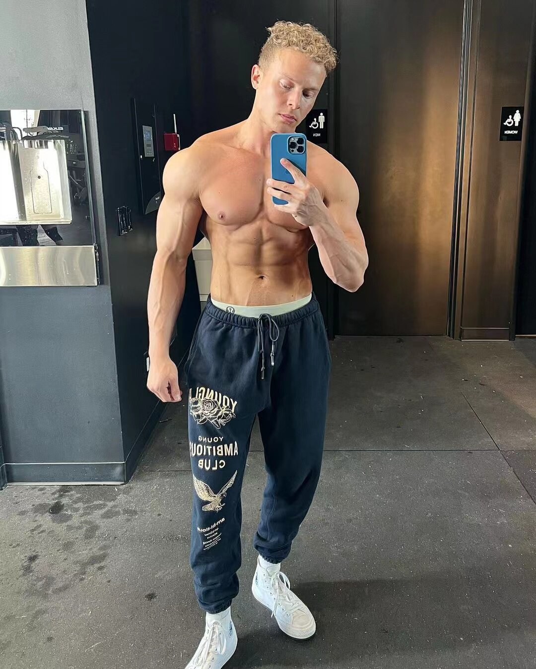 LA官网大爆款老鹰长裤