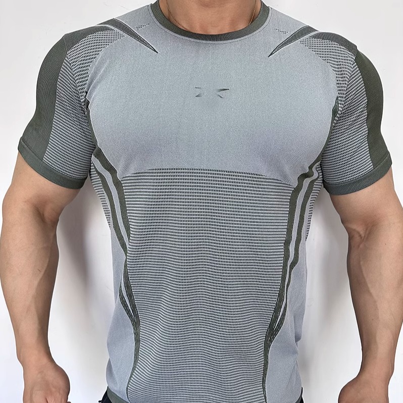 出口外单高性能健身速干紧身衣