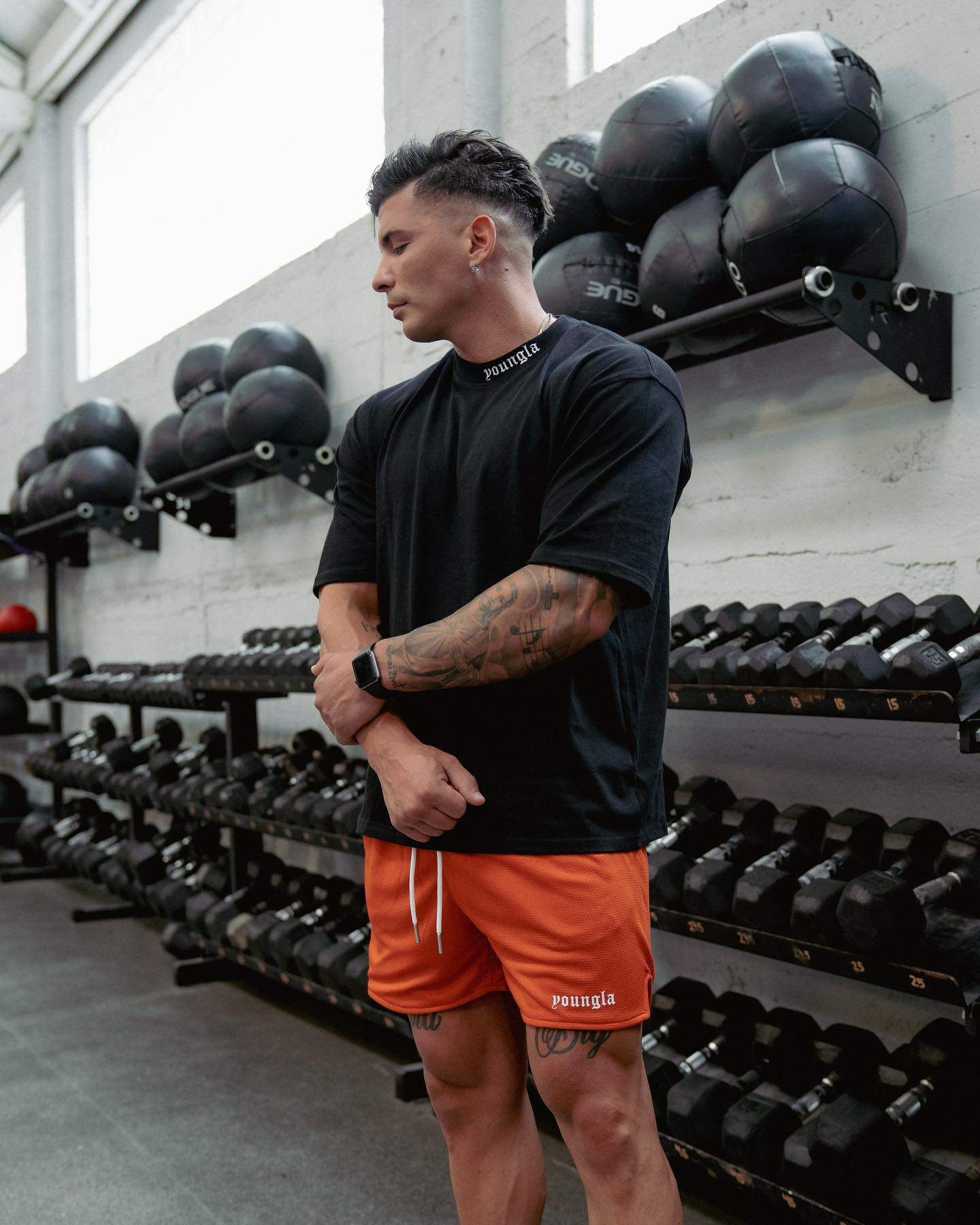 LA官网35美金纯棉宽松短袖