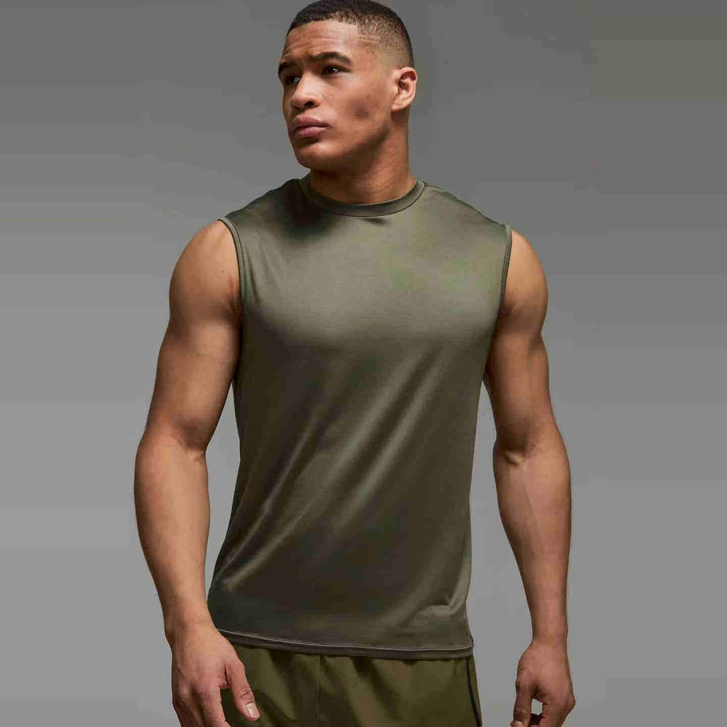 BoohooMan男子健身背心美式纯色坎肩无袖夏速干透气吸湿排汗防臭