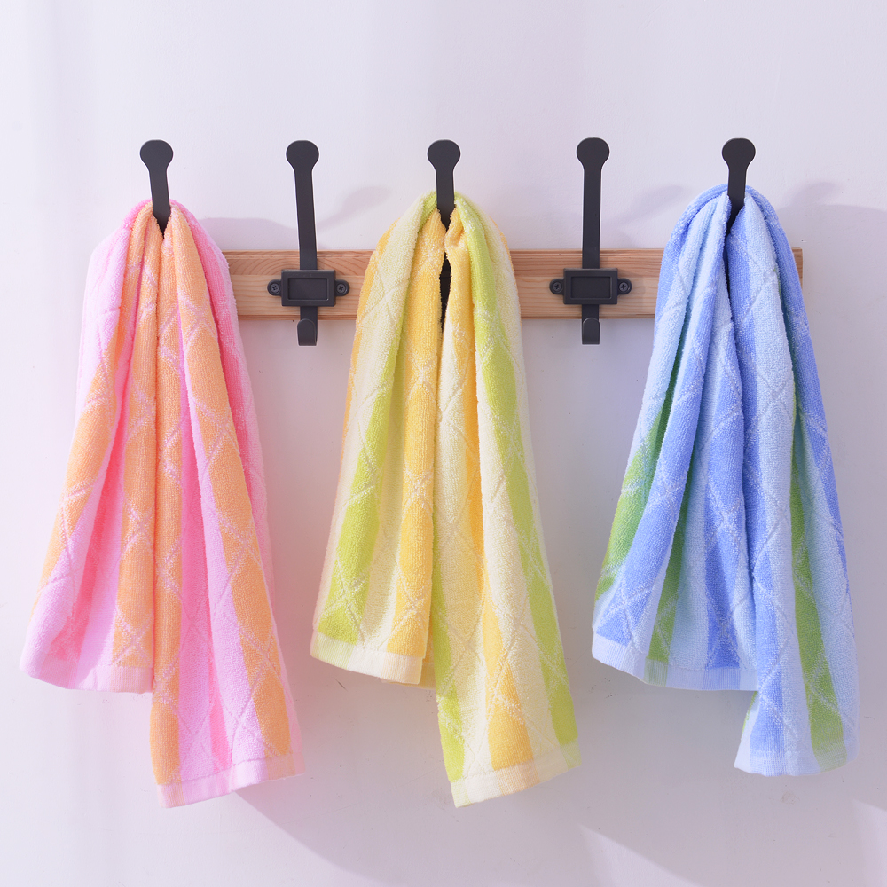 薄款冲凉柔软吸水情侣运动毛巾