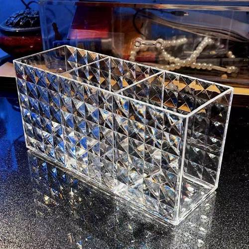 化妆刷收纳盒大容量亚克力笔筒