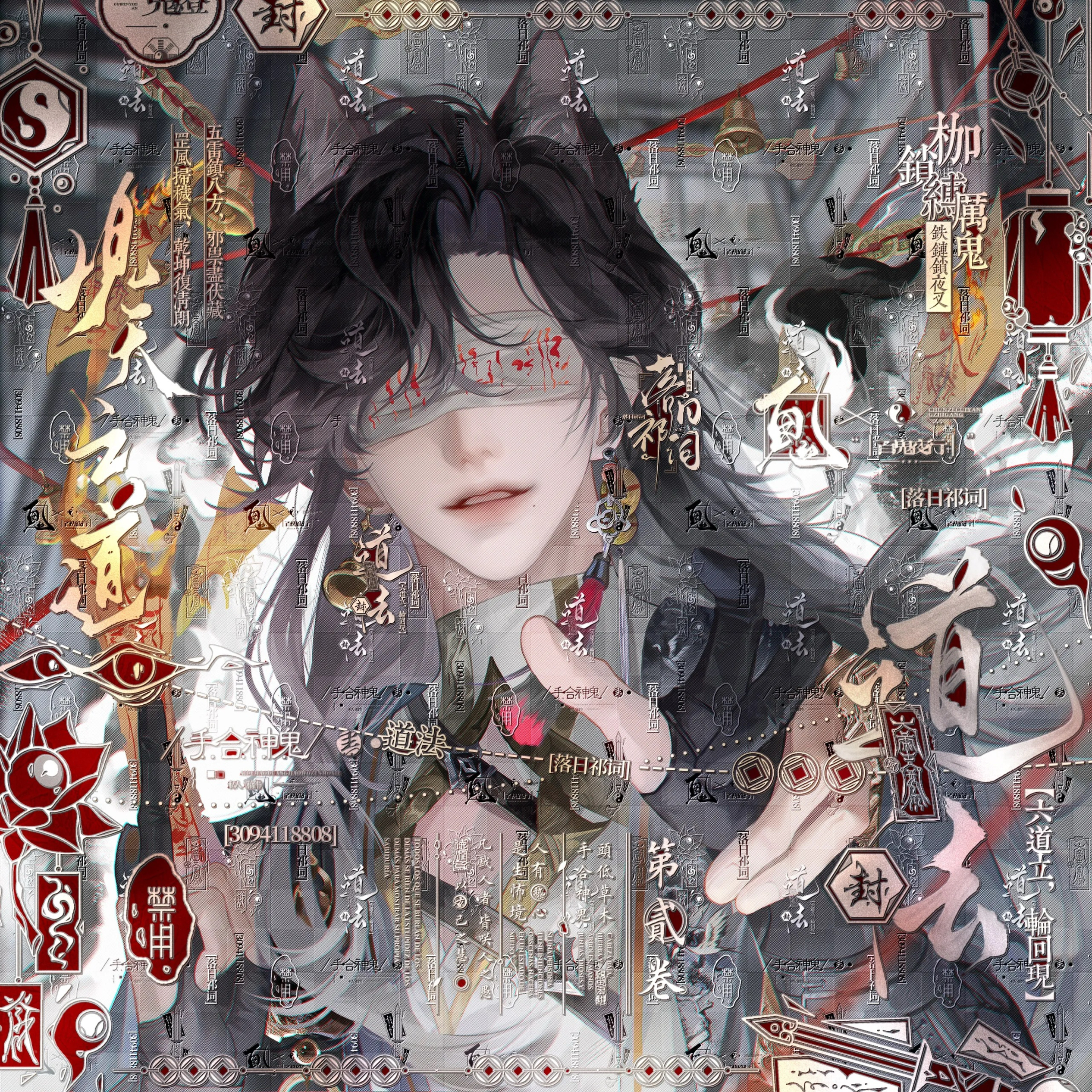 48张 灰域直购 帅气双男生插画动漫头像扭蛋机原创圈 高清有薄玛