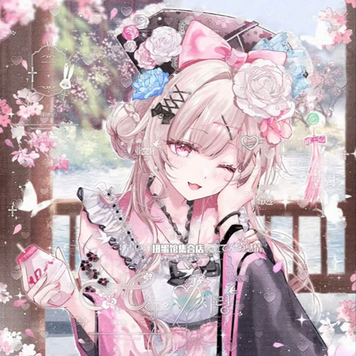 抱盒40张 青鸟信扭蛋 地道系女生动漫头像原创圈直购高清无水印