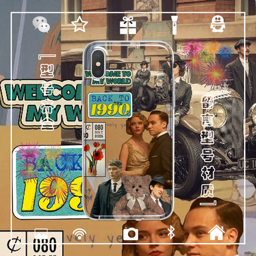 浴血黑帮手机壳适用于iphone17PROMAX苹果123456miniXSRE5678安卓
