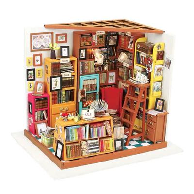 Robotime Wooden Miniature Dollhouse 124 Handmade Doll