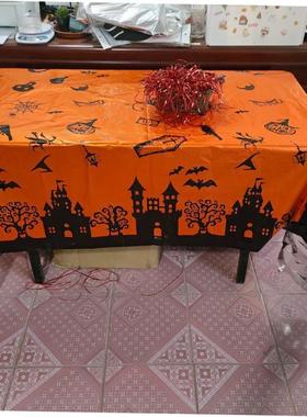 Halloween party Bloody handprint tablecloth Haunted house sp