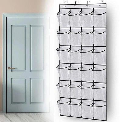 24 Pockets Wall Storage Bag Nonwoven Hanging Shoe Organiser