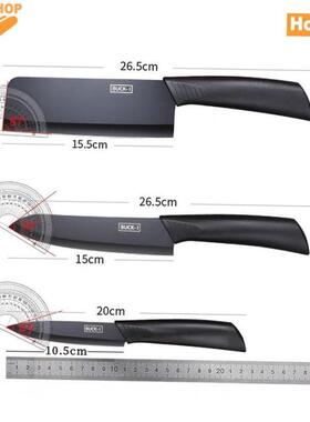 kitchen knife Black steel cutting board set Paring Knife